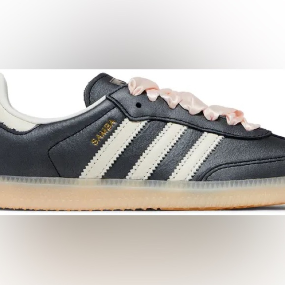 Samba 'Black Wonder Quartz Ribbon Laces' - Picture 3 of 6